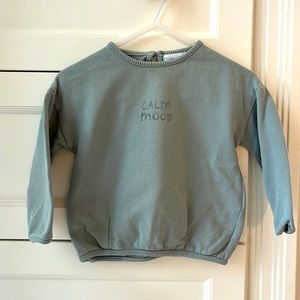 SOLD Zara CALM MOOD Sweatshirt